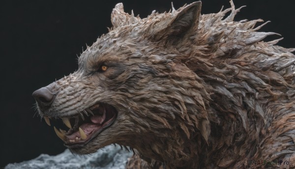 A monster showcased in a tranquil dynamic scene