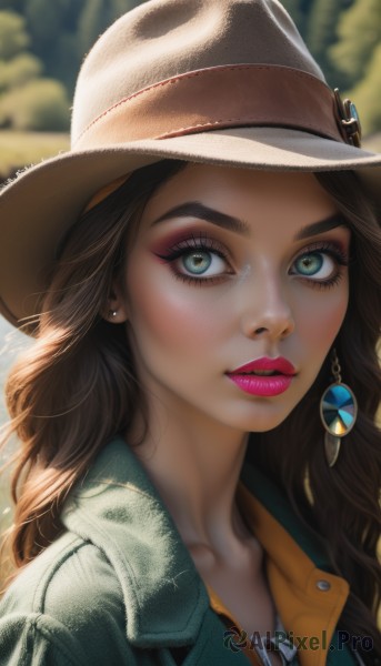 A unique view of a female in day