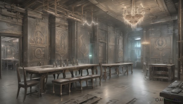 A charming scenery with a indoors