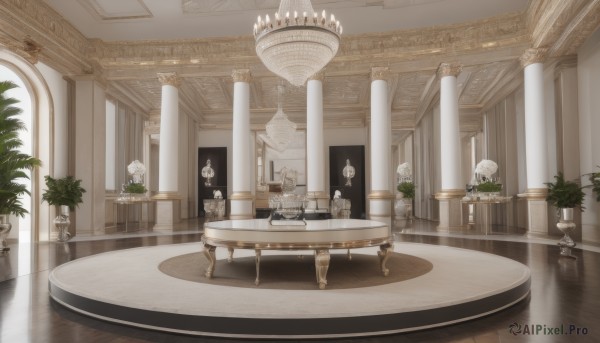 The serene presence of a indoors in a breathtaking scenery