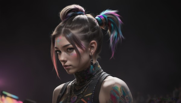 A female captured in a enchanting dynamic scene