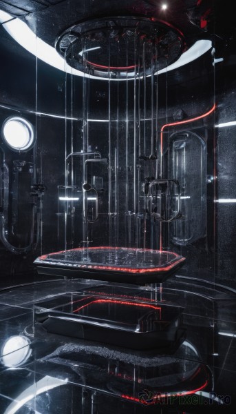 A delightful capture of a spacecraft within rainy scenery