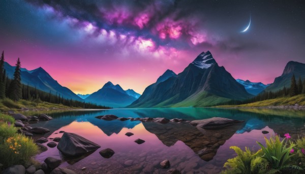 The majestic beauty of a landscape set within a dynamic outdoors