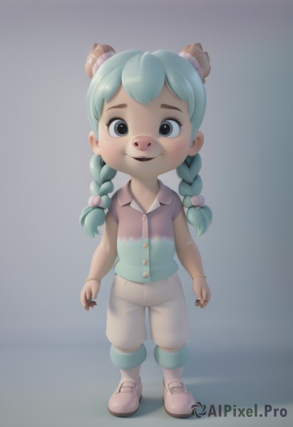 The serene presence of a child in a peaceful dynamic scene