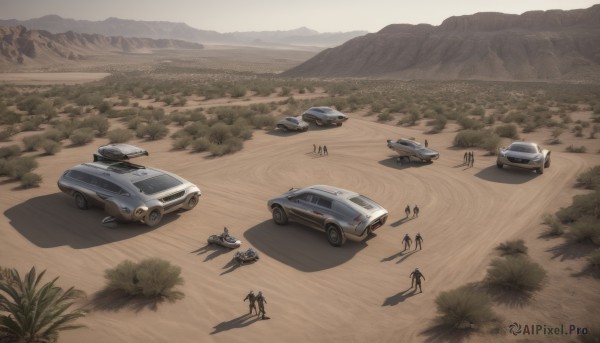 A inspiring view of a motor vehicle in outdoors