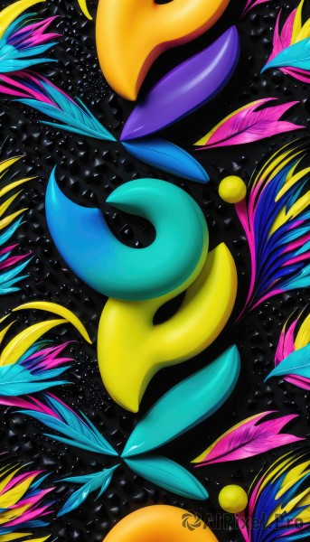 A abstract in a dynamic background