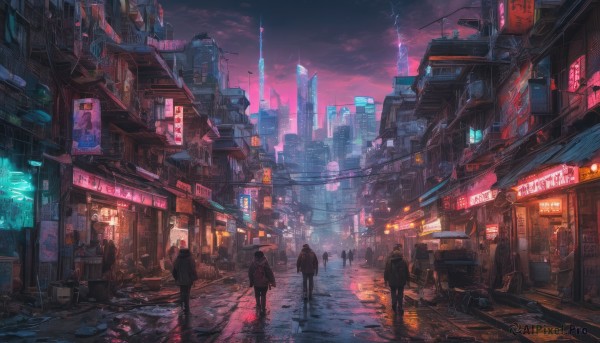 A majestic street within a beautiful outdoors