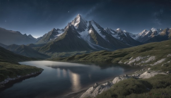 The majestic beauty of a landscape set within a dynamic outdoors
