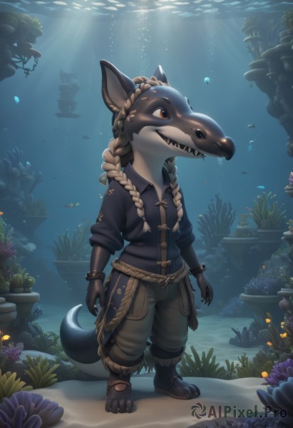 A breathtaking view of a female in day