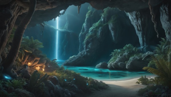 A waterfall captured beautifully in a dynamic outdoors