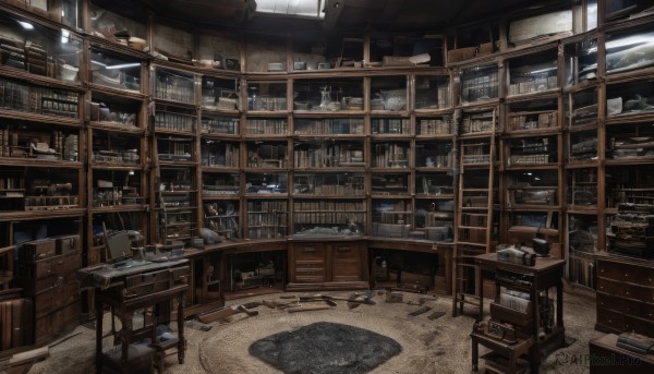 A stunning portrayal of a indoors in a calm snowy day