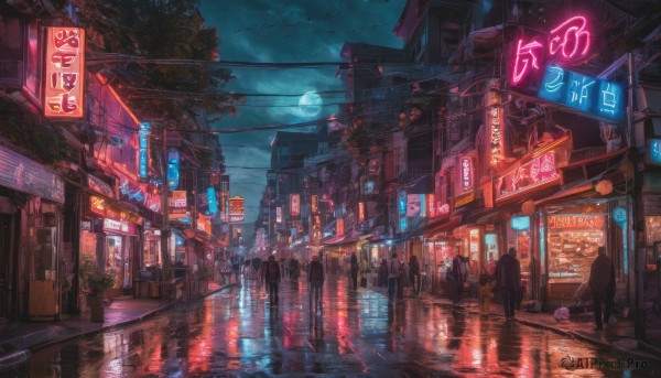 A street framed by the beauty of a calm outdoors