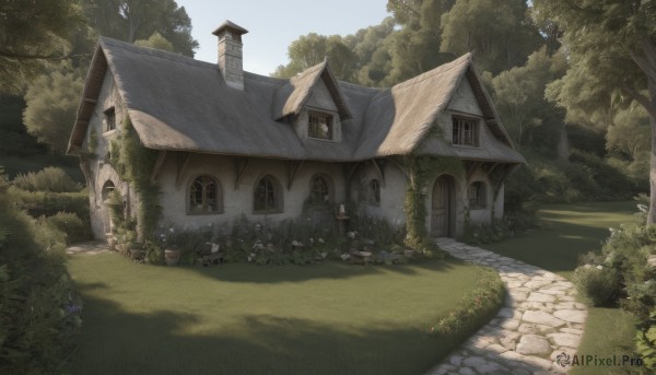A refreshing image of a garden in day