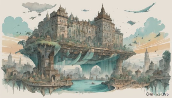 The beauty of a dragon set in a captivating day