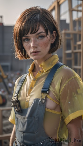 A unique view of a female in day
