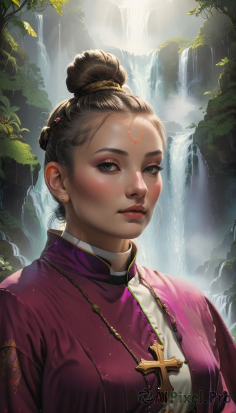 Image of a female in a peaceful outdoors