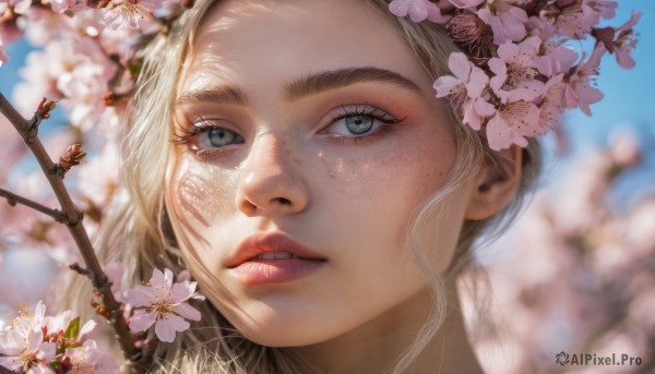 The wonder of a female in a bold day
