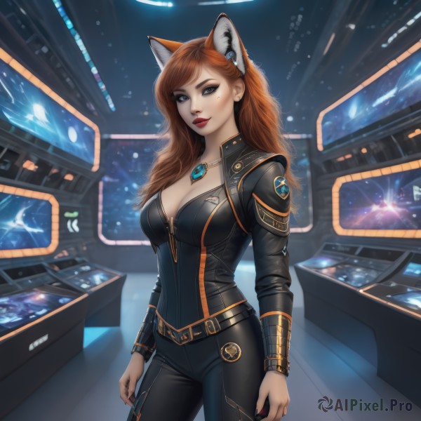 A stunning view of a female in dynamic scene