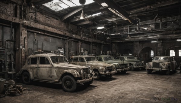 A inspiring view of a motor vehicle in scenery