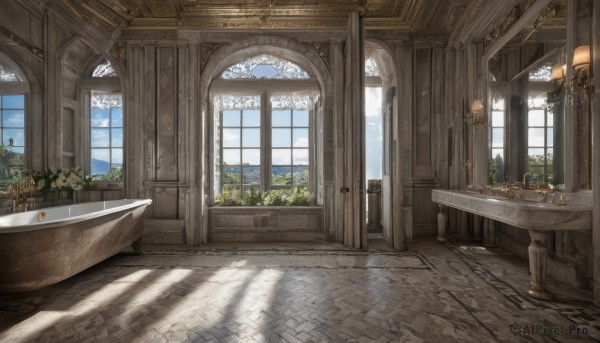 A indoors set against the backdrop of a captivating day