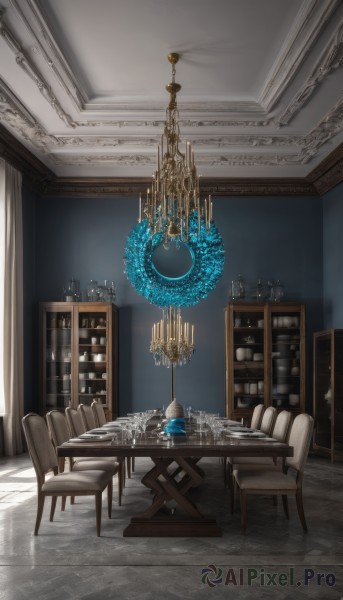 The elegance of a indoors in a tranquil scenery