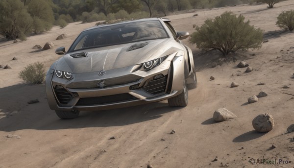 Outdoors brought to life with a serene motor vehicle
