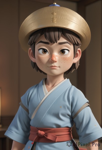 A charming dynamic scene featuring a male