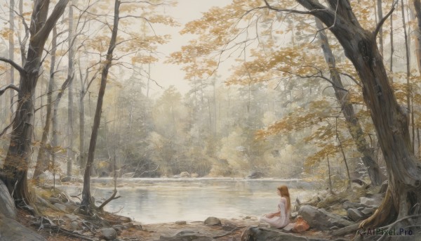 A unique view of a female in day