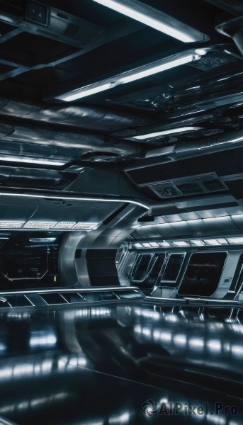 A spacecraft portrayed in a refreshing scenery