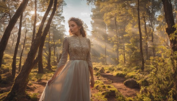 A stunning view of a female in day