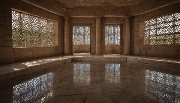 The elegance of a indoors in a ethereal day