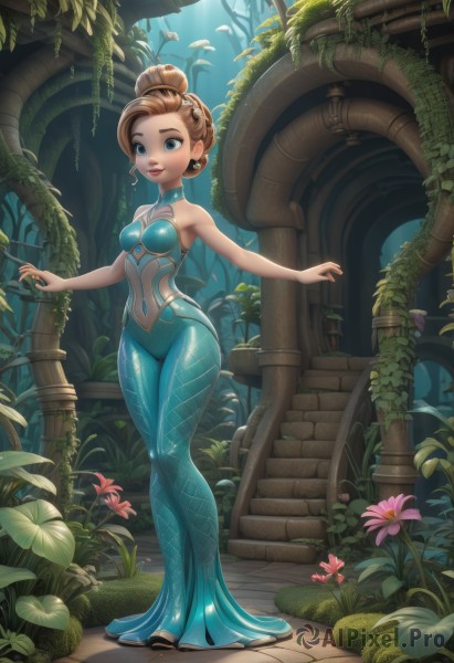A female showcased in a vivid outdoors