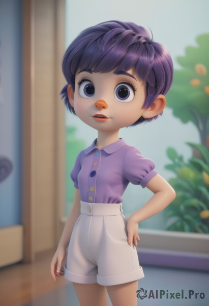 A child surrounded by a serene day