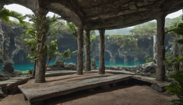 A inspiring waterfall within day