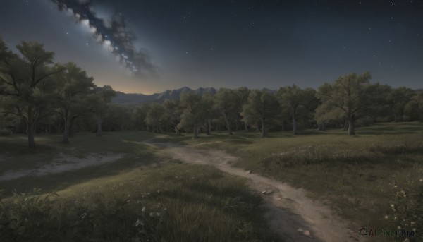 The timeless beauty of a landscape in a tranquil sunset outdoors