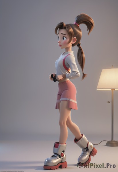 The timeless beauty of a female in a bold dynamic scene