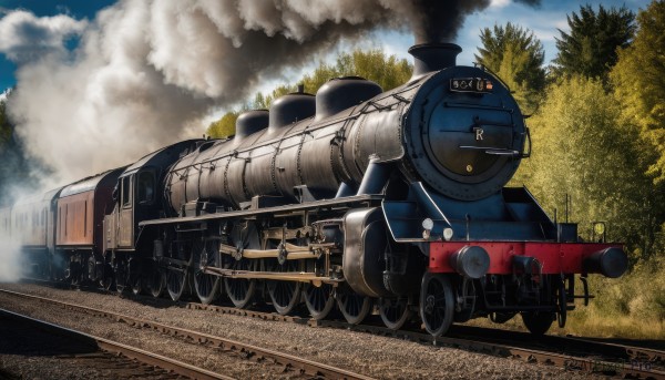 Image of a motor vehicle in a beautiful day