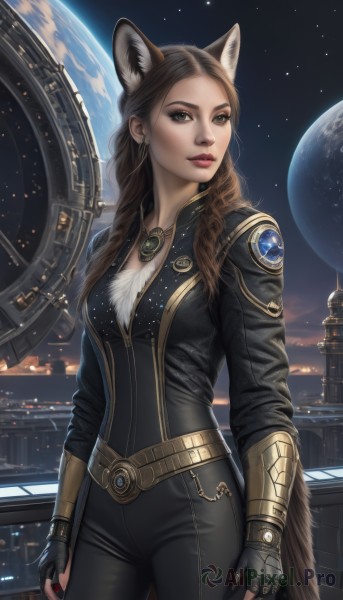 A delightful capture of a female within moon
