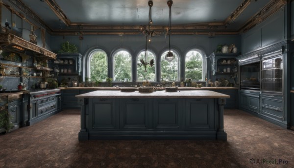 A indoors set against the backdrop of a breathtaking day