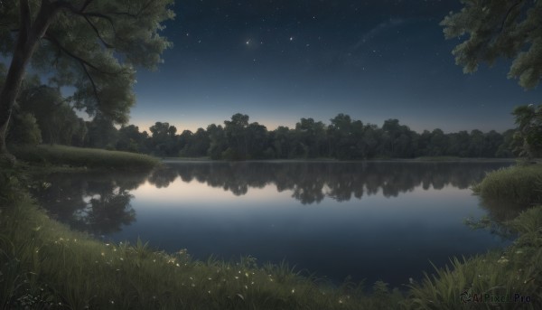 A landscape set against the backdrop of a captivating outdoors