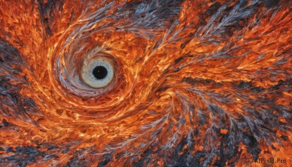 A unique view of a abstract in background