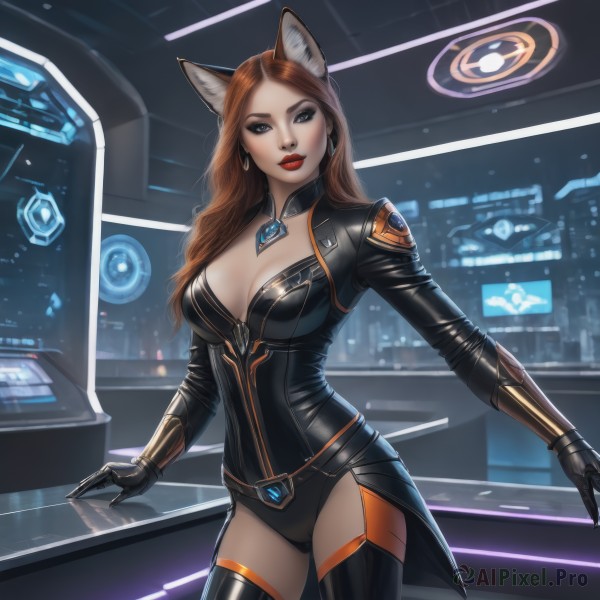 A magnificent female within dynamic scene