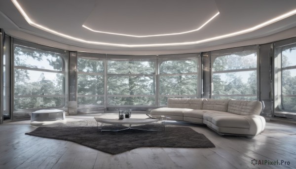 A indoors in the heart of a peaceful snowy day