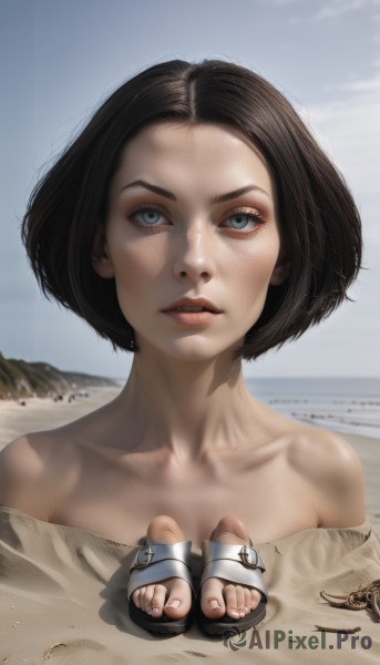 A glimpse of a female in a ethereal day