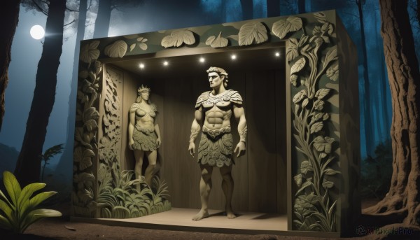 A male set against the backdrop of a serene outdoors