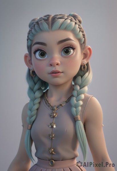 The beauty of a child set in a enchanting dynamic scene
