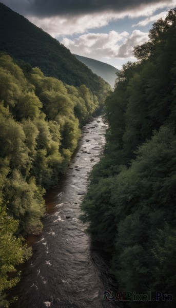 outdoors,sky,day,cloud,water,tree,blue sky,no humans,cloudy sky,grass,nature,scenery,forest,reflection,mountain,road,bush,river,landscape,lake,bird,ocean,horizon,path