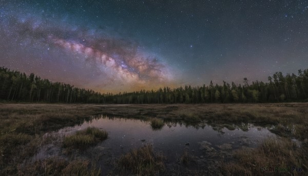 A stunning landscape captured in sunset outdoors