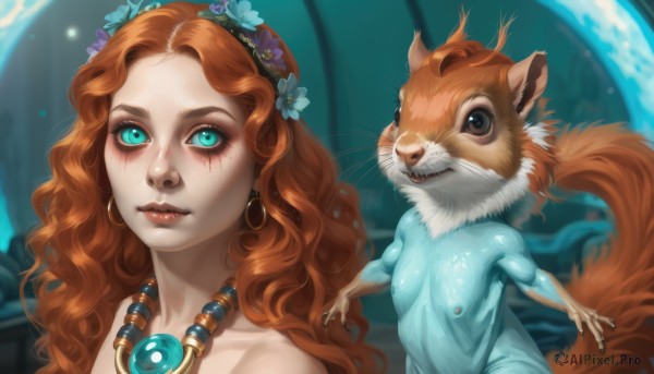 A inspiring female within dynamic scene