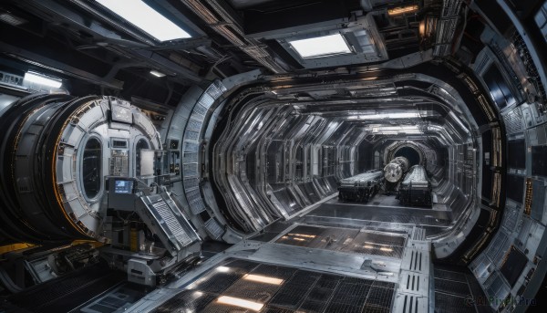 The charm of a spacecraft in a tranquil scenery
